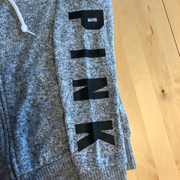 NEW PINK Victoria’s Secret XS hoodie sweatshirt - Picture 3 of 14